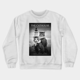 Funny Cat Movie Parody Crewneck Sweatshirt